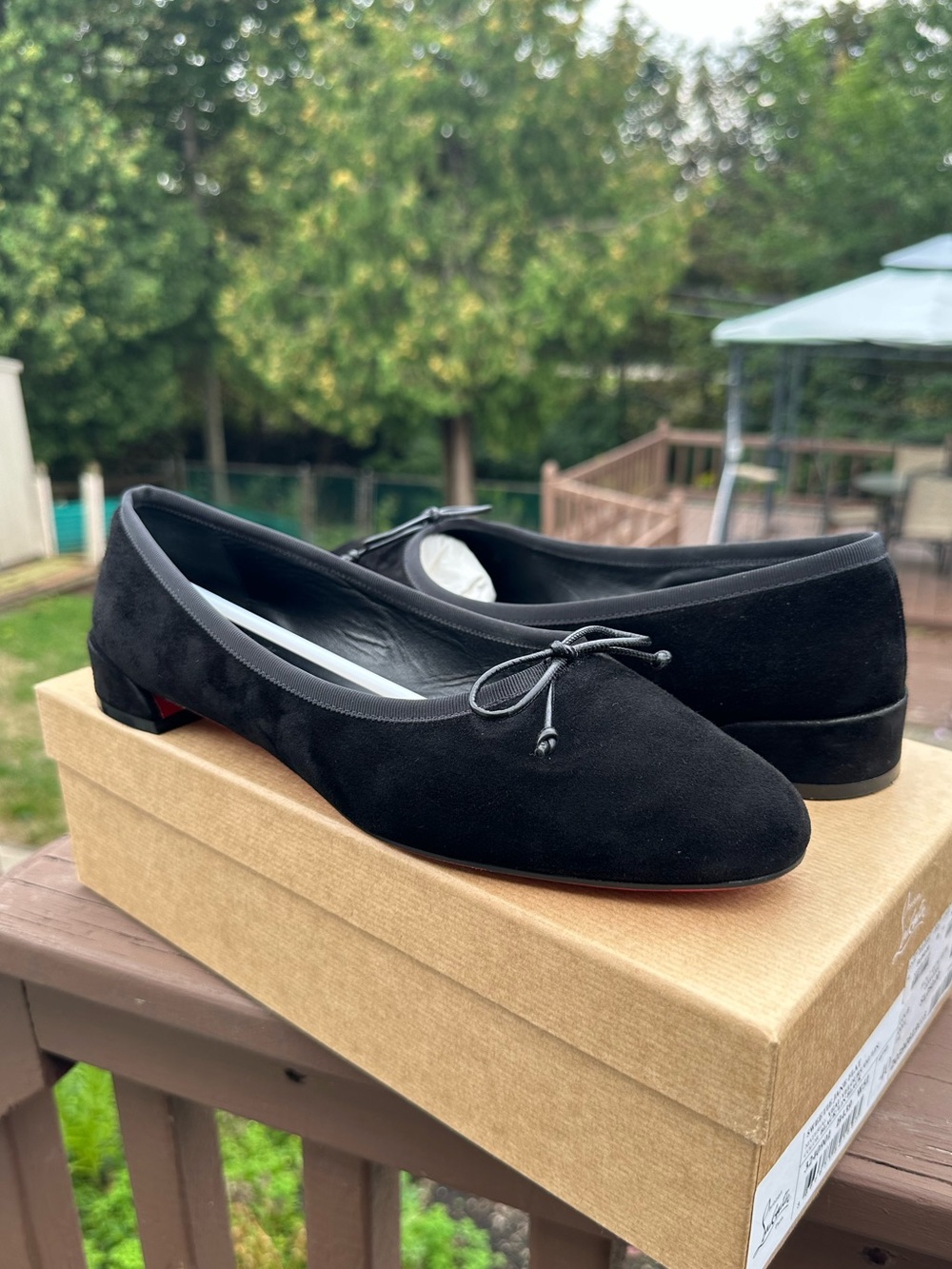 CHRISTIAN LOUBOUTIN SWEETIE JANE FLAT (IT 40)